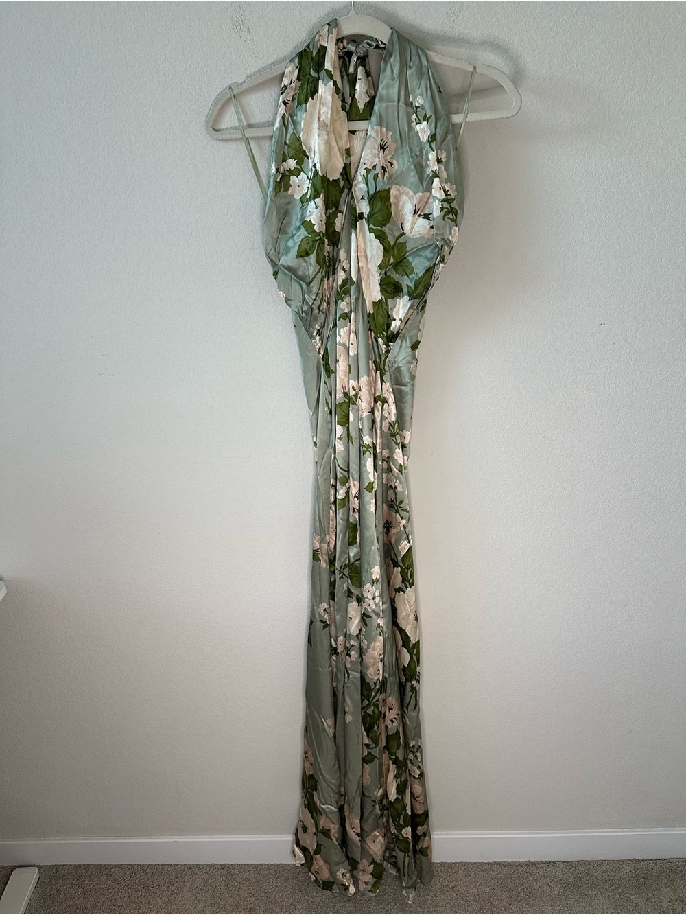 REFORMATION Veria Maxi Silk Floral Dress SZ US 4 NWT - Picture 2 of 8